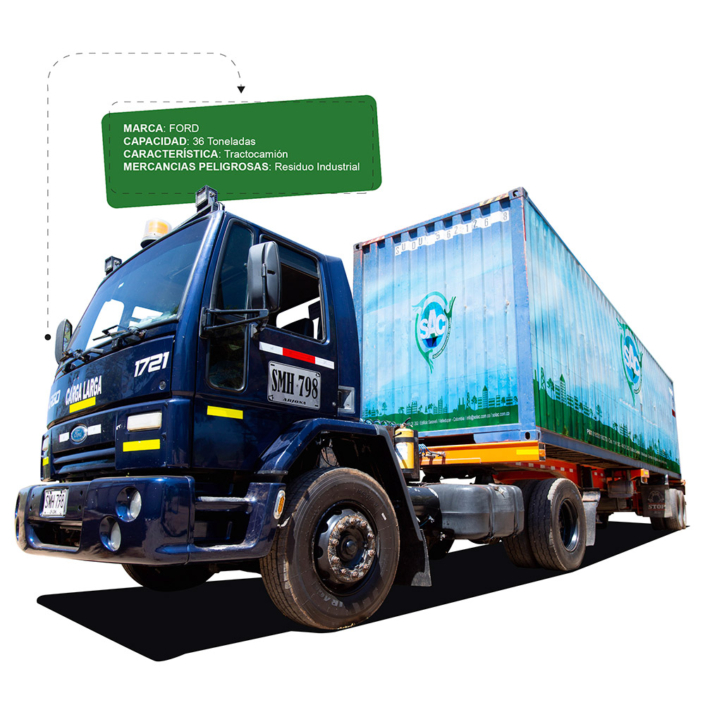 Tractocamion Soluciones Ambientales del Caribe